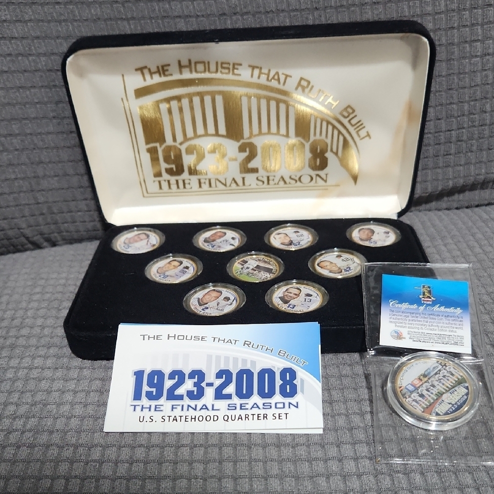 The House That Ruth Built Quarter Set